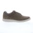 Фото #1 товара Rockport Beckwith Ubal CI3570 Mens Gray Wide Leather Lifestyle Sneakers Shoes