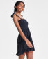 Juniors' Smocked Swim Cover-Up Dress, Created for Macy's