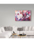 Joanne Porter 'Cherry Blossoms' Canvas Art - 24" x 16" x 2"
