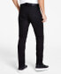 Фото #4 товара Men's Black Wash Skinny Jeans, Created for Macy's