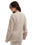 Vila longline cardigan in cream