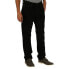 Фото #1 товара George Straight Fit Jeans Men's 36X30 Black Pull-On Straight-Leg Pockets Solid