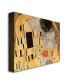 Фото #3 товара Искусство картины Trademark Global Густава Климта 'Поцелуй' на холсте - 32" х 24"