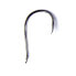 ASARI Chinu Laser Carbon barbed spaded hook Nickel (25 pcs), 14 - фото #1