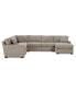 Фото #28 товара Radley 5-Pc. Fabric Chaise Sectional Sofa with Corner Piece, Created for Macy's