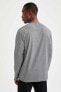 Фото #6 товара Футболка Defacto Regular Fit Basic LongSleeve