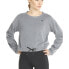 Фото #2 товара Puma Train French Terry Crew Neck Long Sleeve Sweatshirt Womens Grey 522612-03