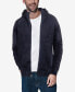 Men's Sherpa Lined Full Zipper Knit Hoodie Sweater