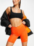 Jordan Essential legging shorts in rush orange