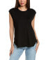 Majestic Filatures Soft Touch Semi Relaxed T-Shirt Women's Black 1