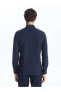 Фото #3 товара Рубашка LC WAIKIKI Formal Slim Fit армюр для мужчин