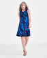 ფოტო #1 პროდუქტის Women's Printed Sleeveless Flip-Flop Dress, Created for Macy's