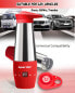 Фото #19 товара Car Kettle 12 V, Car Kettle with Temperature Control for Travel Camping, Stainless Steel Interior, Fast Boiling, Automatic Shut-Off, Leak-proof and Boil Dry Protection, 348 ml