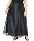 ფოტო #1 პროდუქტის Plus Size Organza Ball Skirt