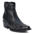 Фото #2 товара COCONUTS by Matisse Savanna Floral Embroidery Pointed Toe Cowboy Womens Black C