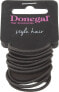 Фото #1 товара Резинки для волос Donegal DON*GUMKA (FA-5820) черные маленькие 12 штук