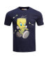 Men's and Women's Navy Looney Tunes Franken Tweety T-shirt