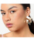 ფოტო #3 პროდუქტის Women's Foil Stud Earrings