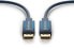 ClickTronic 70710 - 1 m - DisplayPort - DisplayPort - 3840 x 2160 pixels - Blue - Gold