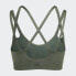 Фото #5 товара Adidas Yoga Luxe Studio Light-Support Fire Bra W HL8600