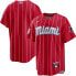 ფოტო #3 პროდუქტის FANATICS MLB Miami Marlins short sleeve v neck T-shirt