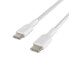 Фото #5 товара Belkin USB-C to Braided PVC 1m Twin Pack - Cable - Digital