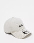 New Era 9twenty script cap in off white