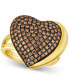 Фото #1 товара Кольцо Le Vian Chocolate Heart