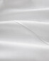 (400 thread count) sateen flat sheet with trim