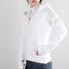 Фото #6 товара Куртка спортивная женская Adidas Trendy_Clothing FL1960 с принтом букв и 3 полосками, белая