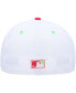 Фото #2 товара Men's White, Coral Arizona Diamondbacks 1998 Inaugural Season Strawberry Lolli 59Fifty Fitted Hat