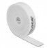 Delock Velcro tape on roll L 2 m x W 15 mm white - Mounting tape - White - 2 m - 15 mm