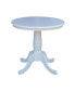 Фото #1 товара 30" Round Top Pedestal Table- 28.9"H