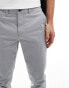 New Look slim chinos in light grey