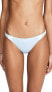 LSpace Women's 246021 Johnny Classic Bikini Bottoms White/River Swimwear Size L