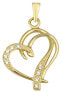 Фото #1 товара Fashion golden heart pendant 249,001 00,431