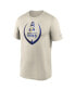 Фото #3 товара Men's Bone Los Angeles Rams Icon Legend Performance T-shirt