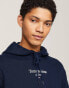 Фото #3 товара Tommy Jeans Pullover Hoodie in Dark Blue