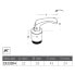 MARINE TOWN Stainless Steel AISI 316 Expanding Drain Plug With Regulation