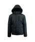 Фото #1 товара Spire By Galaxy Men's Heavyweight Presidential Tech Jacket with Detachable Hood