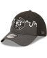 Фото #5 товара Men's Charcoal, Black Brooklyn Nets 2022 Tip-Off 39THIRTY Flex Hat