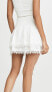 Фото #3 товара Peixoto Women's Ruffle Miniskirt Swim Cover-Up White Size S