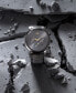 Фото #3 товара Часы и аксессуары MVMT Мужские Хронограф Черный Нержавеющая Сталь Браслет 45 мм