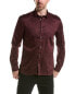 Фото #1 товара John Varvatos Ross Slim Fit Sport Shirt Men's S