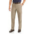 Фото #1 товара George Wrinkle Resistant Flat Front Twill Pants Men's 36 x 34 Beige 100% Cotton