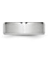 ფოტო #3 პროდუქტის Cobalt Satin and Polished Beveled Edge Wedding Band Ring