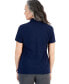 ფოტო #2 პროდუქტის Women's Short-Sleeve Cotton Polo Shirt, Created for Macy's