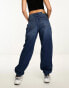 Фото #2 товара Noisy May balloon style jeans in dark blue