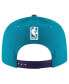 Фото #2 товара Men's Teal, Purple Charlotte Hornets Official Team Color 2Tone 9FIFTY Snapback Hat