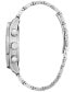 ფოტო #2 პროდუქტის Eco-Drive Men's Chronograph Weekender Stainless Steel Bracelet Watch 44mm